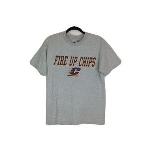 TCX T-Shirt Short Sleeve Gray Fire Up Chips Size M
